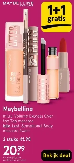 Aanbieding: Maybelline