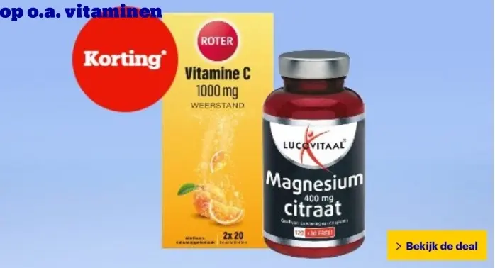 Aanbieding: Vitaminen