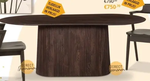 Aanbieding: Eettafel Domingo