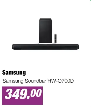 Aanbieding: Samsung Soundbar HW-Q700D