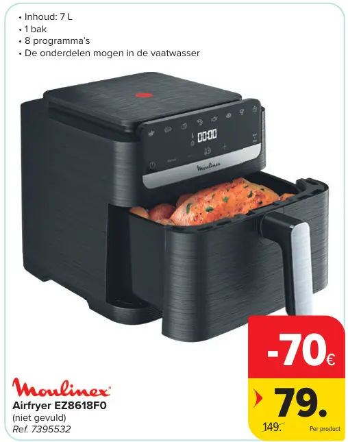 Promotie: Airfryer EZ8618F0