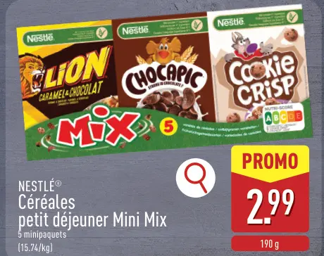Offre: Céréales petit déjeuner Mini Mix