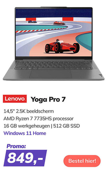 Aanbieding: Lenovo Yoga Pro 7