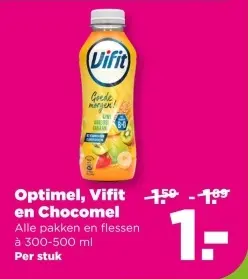 Aanbieding: Optimel, Vifit en Chocomel