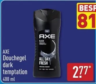 Aanbieding: AXE Douchegel dark temptation
