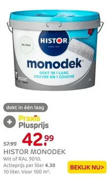 Aanbieding: Histor monodek