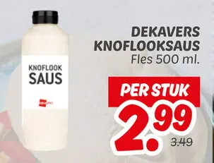 Aanbieding: Knoflook saus
