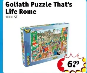 Offre: Goliath Puzzle That's Life Rome
