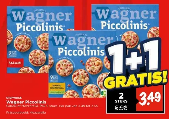 Aanbieding: Wagner Piccolinis