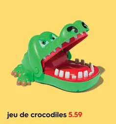 Offre: Jeu de crocodiles
