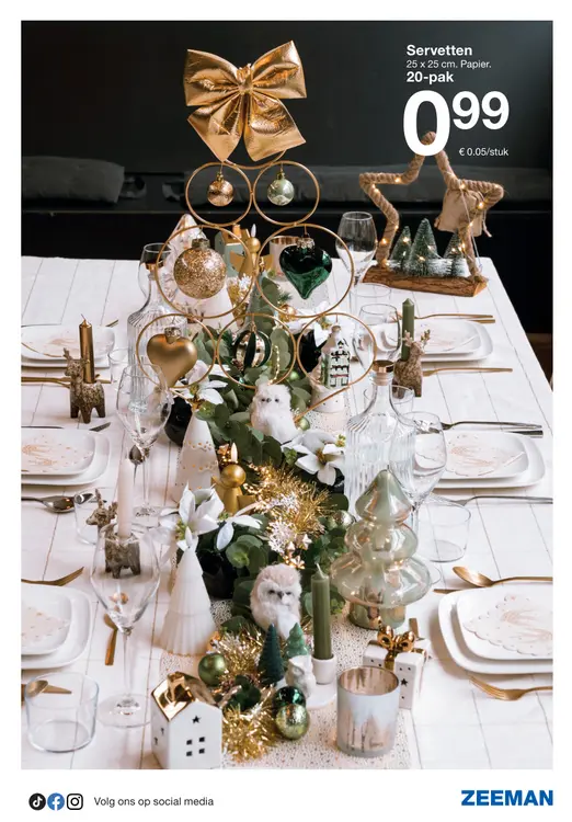 Promotie: Servetten
