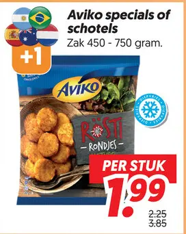 Aanbieding: Aviko specials of schotels