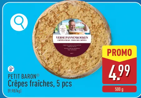 Offre: Crêpes fraîches
