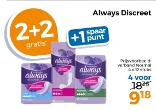 Aanbieding: Always Discreet