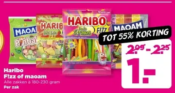 Aanbieding: Haribo Fizz of maoam