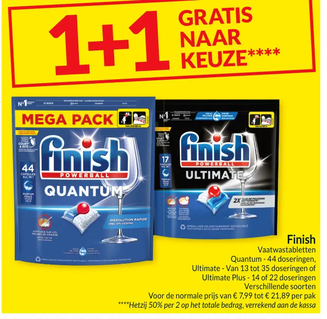 Promotie: Vaatwastabletten