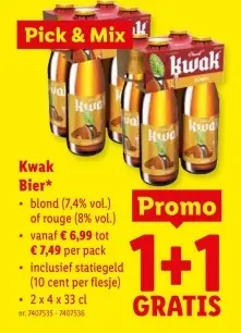 Promotie: Kwak Bier