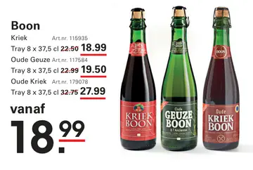 Aanbieding: Boon Kriek
