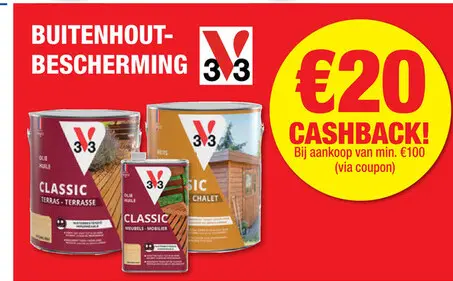 Promotie: Buitenhout-bescherming Classic