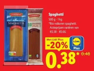 Aanbieding: Spaghetti