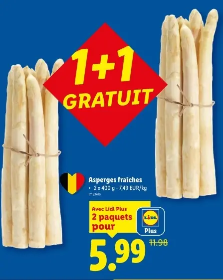 Offre: Asperges fraîches