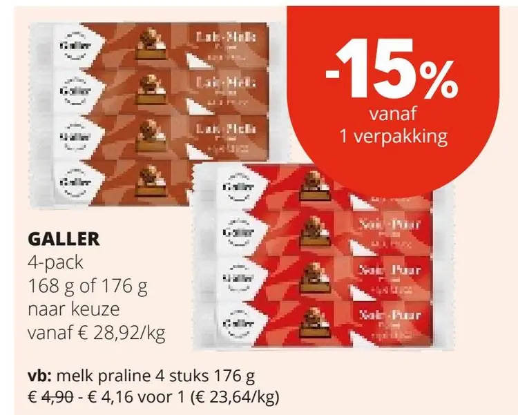Aanbieding: praline