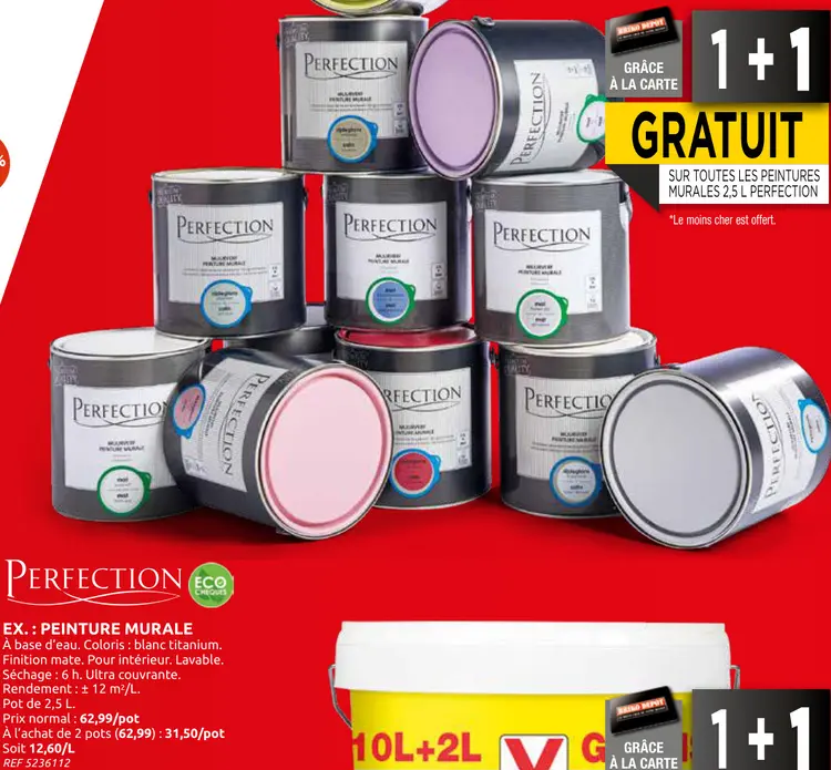 Promotie: Peinture murale