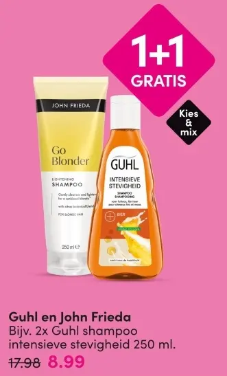 Aanbieding: Guhl en John Frieda