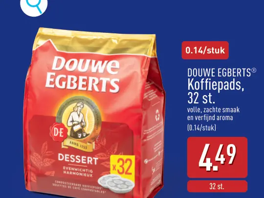 Promotie: Koffiepads