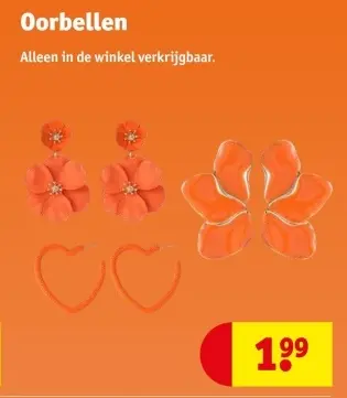 Aanbieding: Oorbellen