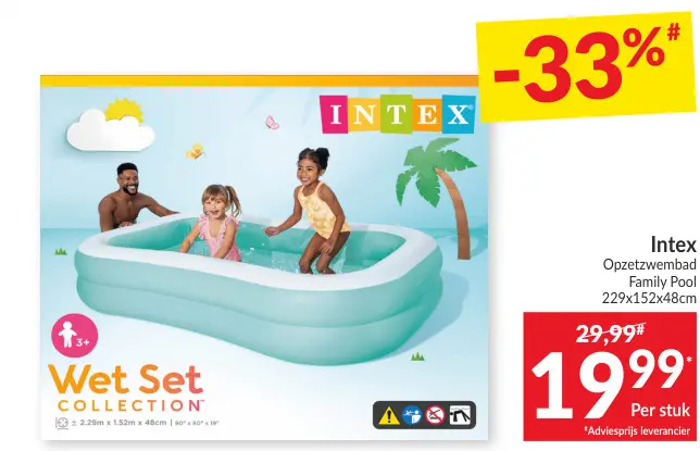 Promotie: Opzetzwembad Family Pool