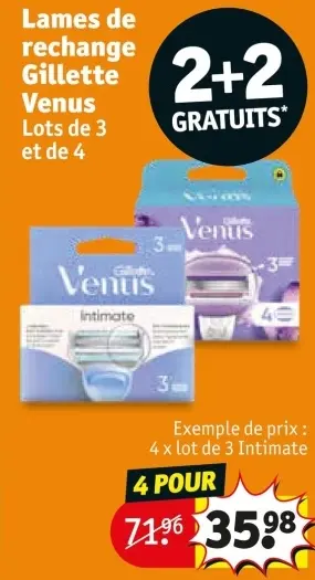 Offre: Lames de rechange