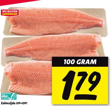 Aanbieding: Zalmzijde
