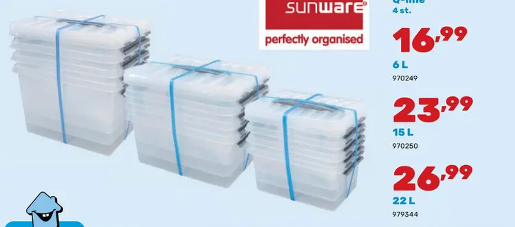 Promotie: Q-line storage boxes
