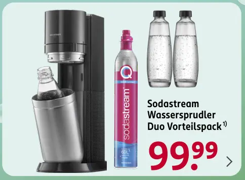 Aanbieding: Wassersprudler Duo Vorteilspack