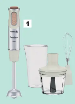 Offre: Mixeur plongeur Quickchef 3 en 1
