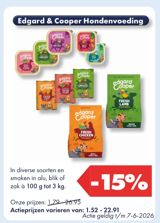 Aanbieding: Hondenvoeding