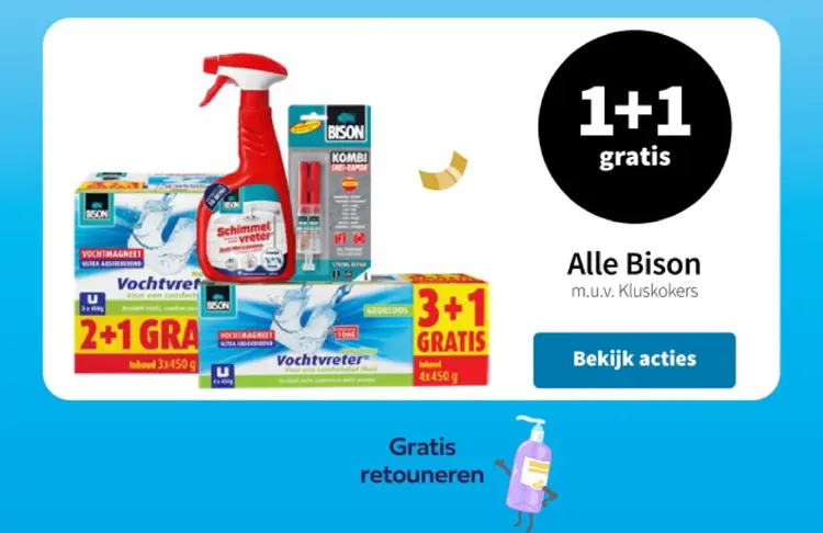 Aanbieding: Bison Vochtvreter / Schimmelvreter / Kombi Sn