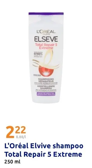 Aanbieding: Elvive shampoo Total Repair 5 Extreme
