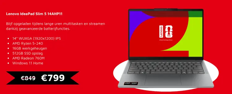 Aanbieding: Lenovo IdeaPad Slim 5 14AHP11