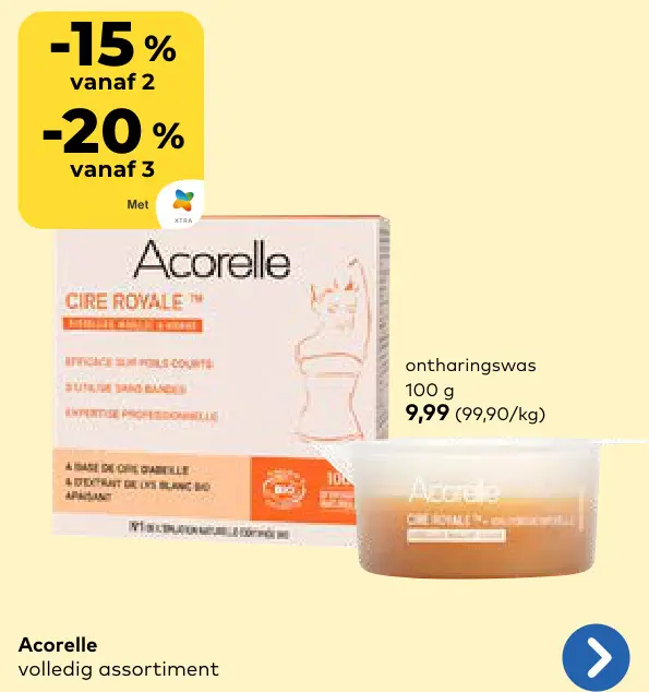 Promotie: Acorelle ontharingswas