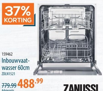 Aanbieding: Inbouwvaatwasser