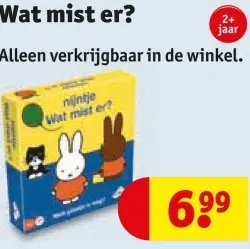 Aanbieding: Wat mist er?