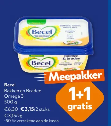 Promotie: Bakken en Braden Omega 3