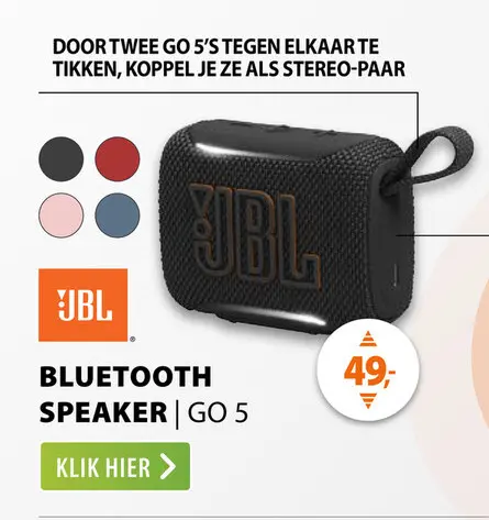 Aanbieding: JBL Go 5 Zwart