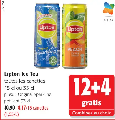 Offre: Lipton Ice Tea