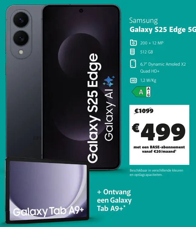 Promotie: Galaxy S25 Edge 5