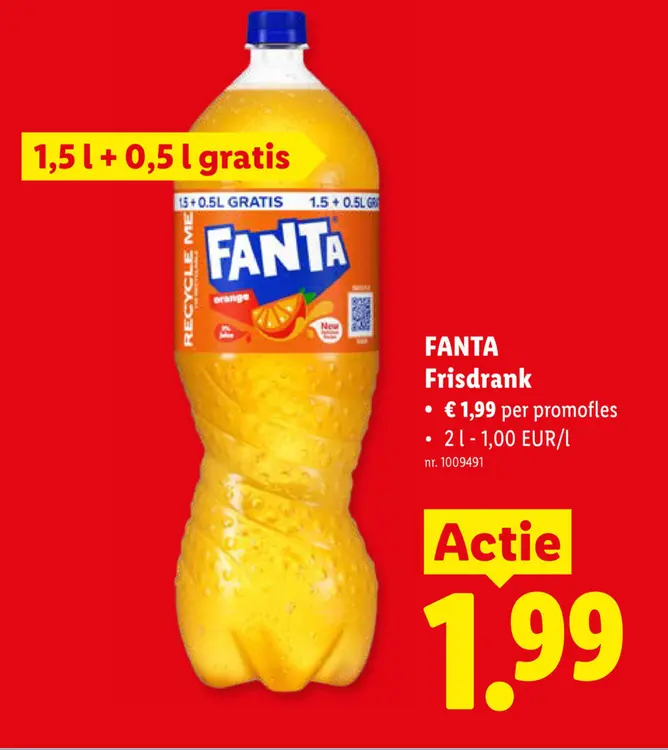 Promotie: Frisdrank