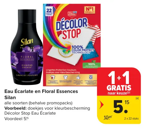 Promotie: Eau Écarlate en Floral Essences Silan