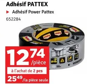 Offre: Adhésif Power Pattex